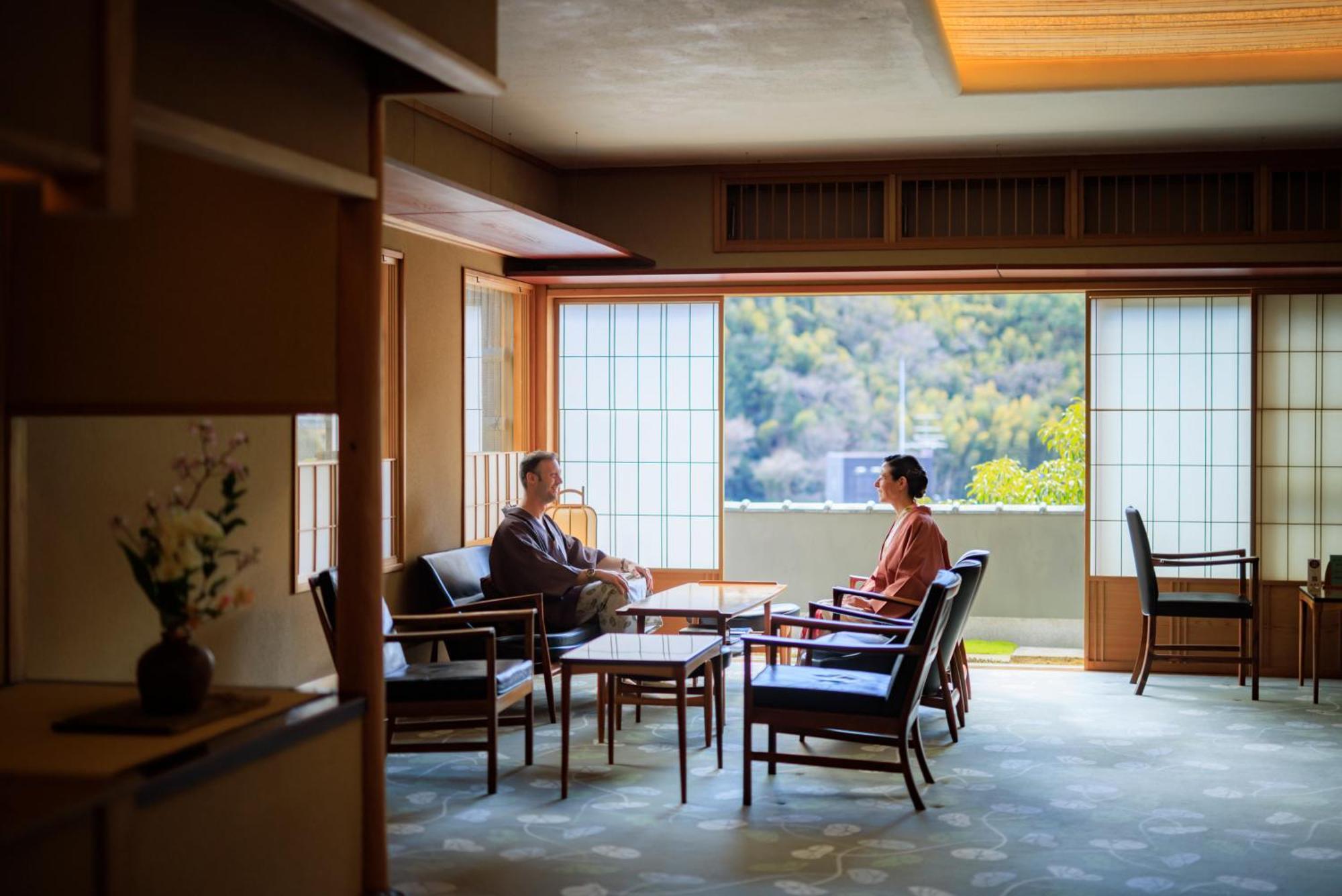 Fukiya Ryokan Югавара Екстериор снимка
