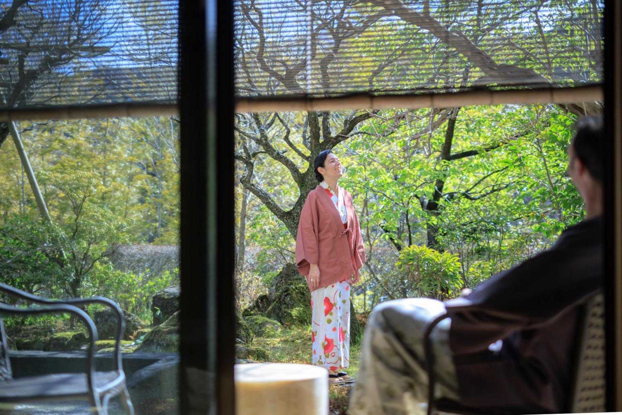 Fukiya Ryokan Югавара Екстериор снимка