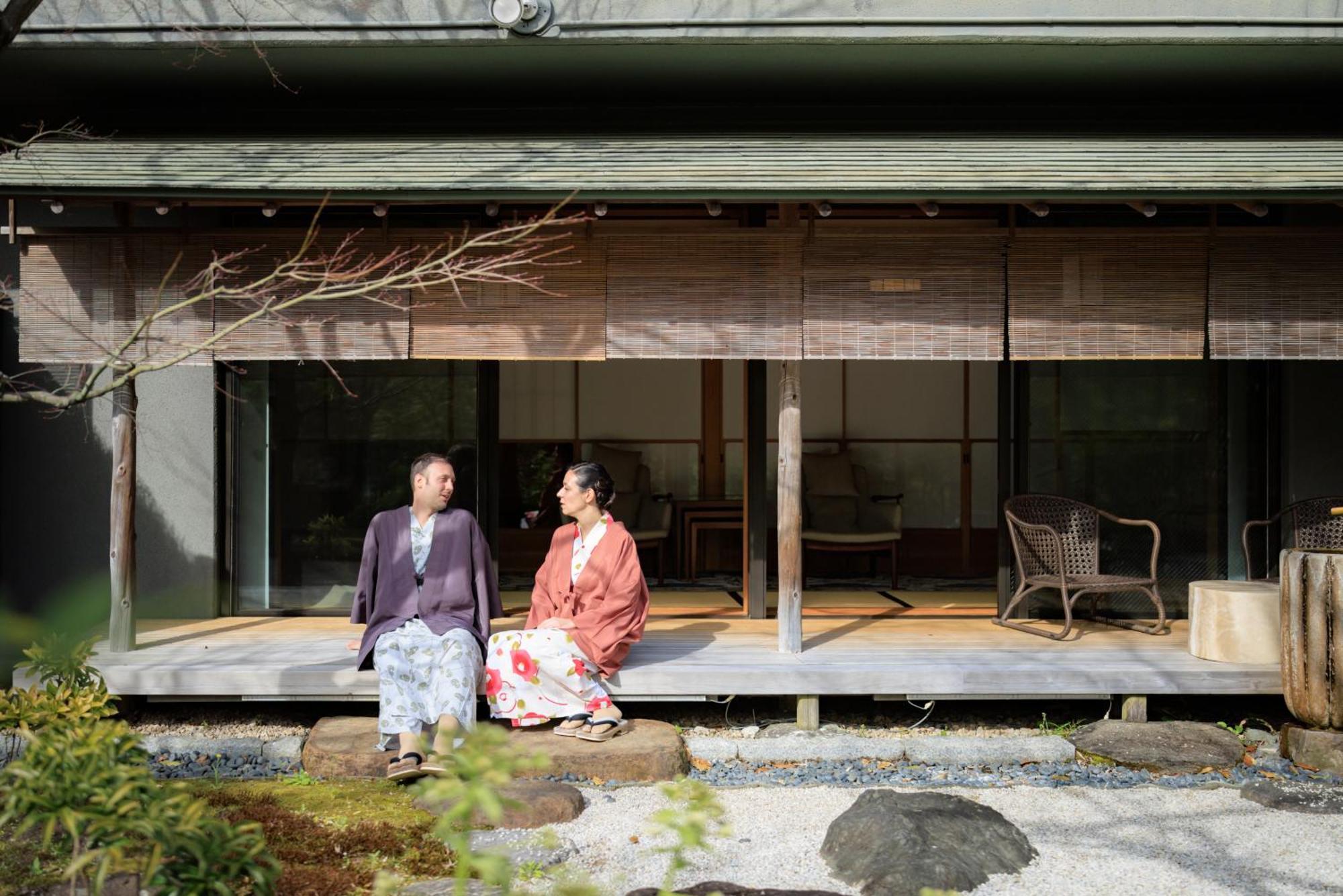 Fukiya Ryokan Югавара Екстериор снимка