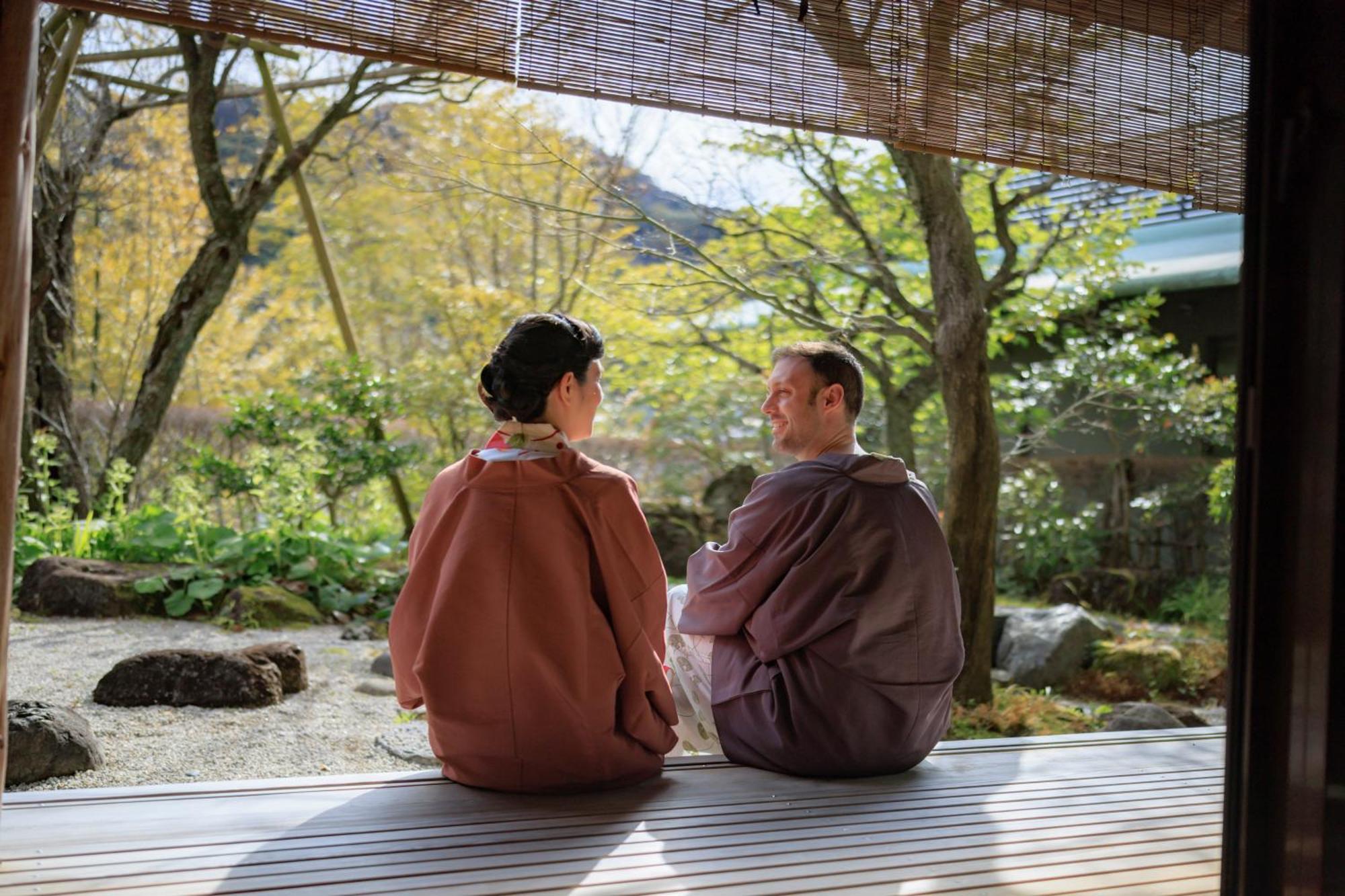 Fukiya Ryokan Югавара Екстериор снимка